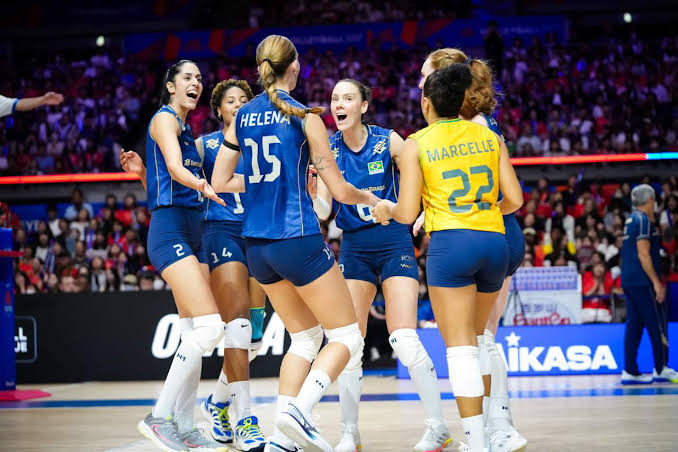 seleção feminina de volei
